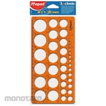 Maped Circle Templates Ruler