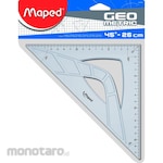 Maped Geometric 45° Square Ruler