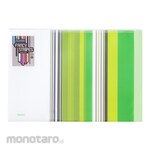 Bantex Fancy Stripes Zipper Bag Folio