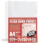 Beautone Clear Book Pocket A4 100 Sheet (Plastik Dokumen)