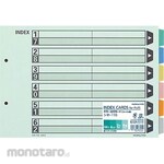 KOKUYO Color Partition Card 6 Mountain A4E 10 Pairs