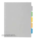 King Jim Color Pocket Index (Multi-Hole)