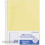 King Jim Transparent Pocket (Plastik Dokumen)