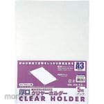 Beautone Thick Mouth Clear Holder A3-5 Piece