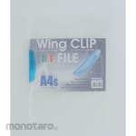 Beautone Wing Clip File A4S Blue