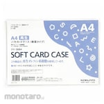 KOKUYO A4 soft card case, pack of 10