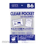 ESCO B6/183x133mm Clear pocket (30 sheets)