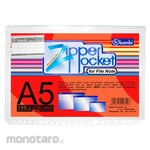 Bambi Map Plastik Zipper A5 untuk Kertas