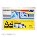 Bambi Zipper Pockets A4 (Map Plastik)