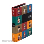 Bantex Binder Note Multi Ring B5 26 Ring Seri Dagadu (Map File)