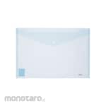 Deli Snap Button Plastic Folder (Map Plastik Kancing)