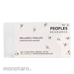 3L Self-adhesive Business Card Pocket, Long Side Opening