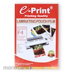 e-Print Folio Laminating Pouch Film F4 (Plastik Laminating)