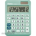 Asmix Antibacterial Touch Calculator S Mint Blue
