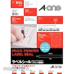 A-One [Label] Matte paper label combined with label sticker printer