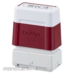 Brother Stamp Creator Pro Stamps (Rubber Grip Type) Red, Pack of 6