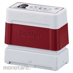 Brother Stamp Creator Pro Stamps (Rubber Grip Type), Black, Pack of 6