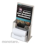 CARPENTIA Brochure Holder Acrylic dengan Kartu Nama (Baki / Tempat Kartu Nama Akrilik)