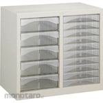 TRUSCO Document Drawer (A4, Double Row)