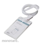 Bantex Transparent ID Card Holder Lanyard