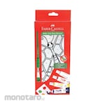 Faber Castell Colour-by-Number Acrylic Paint Pen Case