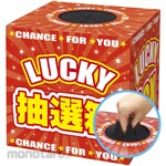 SASAGAWA Lottery Box Lucky with Blindfold Sponge