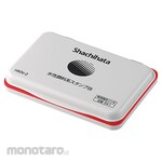 Shachihata Water-based pigment stamp pad, medium size