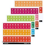 KOKUYO Number Seal Mix