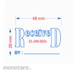 Trodat Quick Stamper F Ready-Made Important Red Side (Cap/Stempel Kantor)