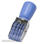 Shachihata Rotating rubber stamp Ergogrip