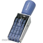 Shachihata Rotating rubber stamp