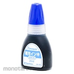 Shachihata Dye-Based Stamp Ink 20cc Blue (Tinta Stempel)