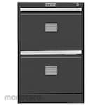 Alba Lemari Arsip 2 Laci Handle Aluminium