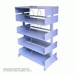 Alba Library Bookshelf Double