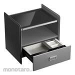 Deli Fingerprint Nightstand Safe