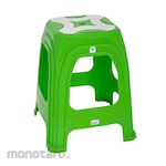 Green Leaf Kursi Plastik Tanpa Sandaran Holland