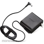 ELECOM Ac Adapter for Notebook Pc 19V Round Connector Easy to Carry Integrated Computer Charger 2m