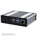 RS PRO Raspberry Pi Aluminum Case for Raspberry Pi (Casing Modul Komputer)