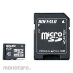 Buffalo Class 10 microSDHC card with SD adapter