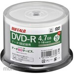 Buffalo Optical media DVD-R for PC data 4.7GB for corporate channel RO-DR47D series