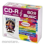 Magnetic Laboratries HIDISC music CD-R 80 minutes 700MB 32x speed slim case