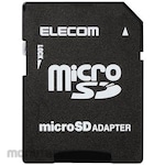 ELECOM Conversion Adapter Memory Card Micro SD to