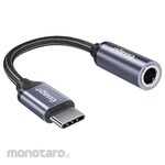 Essager Kabel Audio Braided Type C Male to Jack Female