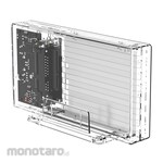Orico Transparent Series Dual-Bay Hard Drive Enclosure