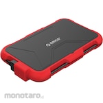 Orico red silica gel 2.5Inch Triple-Protection HDD Enclosure