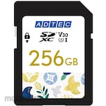 Adtec SDXC 256GB UHS-I U3 V30 Japanese Pattern Yellow