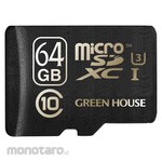 Green House microSDXC Card UHS-I U3 Class 10 64GB