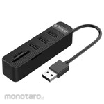 Orico USB 2.0 hub 3/6 port with Card Reader