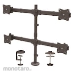 StarTech.com Monitor Arm Grommet Fixed 4 Multi LCD Articulated Clamp (Braket/Penyangga Monitor)