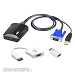 ATEN Laptop USB KVM Console Crash Cart Adapter IT Kit
